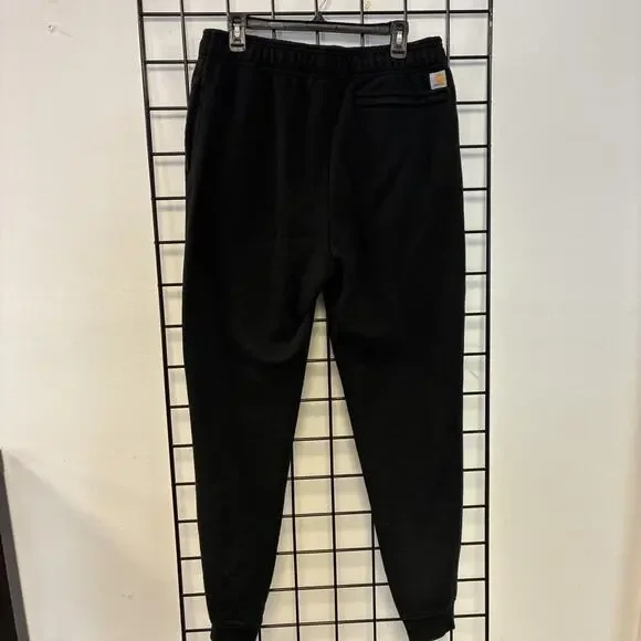 Carhartt Men's Med Black Sweatpants Loose Fit Midweight Tapered BN5307-M - Picture 6 of 11